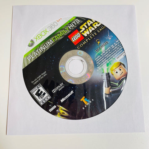 Lego Star Wars The Complete Saga - XBox 360 Microsoft, Disc Surface Is As New!