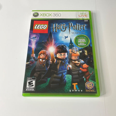LEGO Harry Potter: Years 1-4 - Xbox 360, CIB, Complete, Disc Surface Is As New!