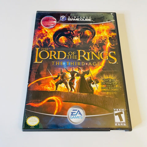 Lord of the Rings: The Third Age Nintendo GameCube, CIB, Complete, Mint Discs!