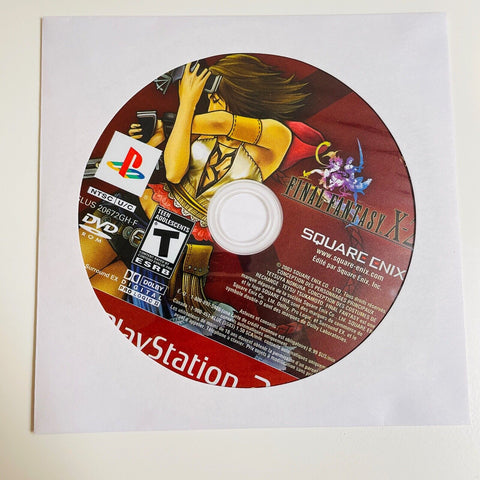 Final Fantasy X-2 (Sony PlayStation 2, 2003) PS2, Disc Surface Is As New!