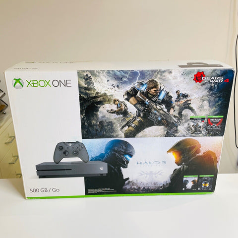"EMPTY BOX ONLY!" Xbox One S 1TB, Halo 5, No Console!