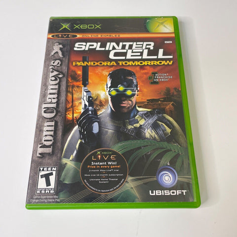 Tom Clancy's Splinter Cell: Pandora Tomorrow - Microsoft Xbox, CIB, Disc is Mint