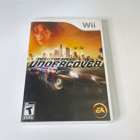 Need for Speed: Undercover Wii No Manual  (Nintendo Wii, 2008) Disc Is Mint!