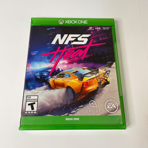 Need for Speed: Heat  - Standard Edition (Microsoft Xbox One) CIB, Complete, VG