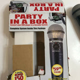 Karaoke System Party In A Box Microphone only