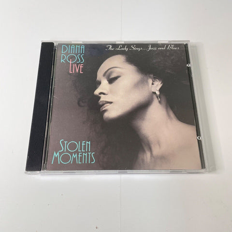 Diana Ross Live- Stolen Moments - the Lady Sings Jazz & Blues, Disc is Mint!