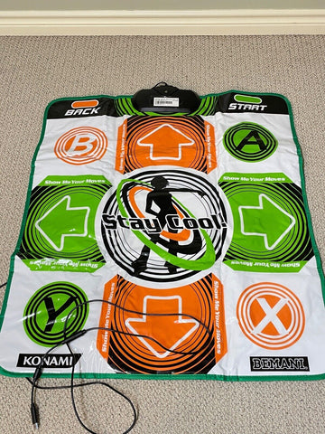 Xbox 360 Dance Dance Revolution:  Dance Mat, No Game, Missing cable end!