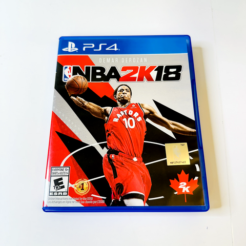 NBA 2K18 Sony PlayStation 4, PS4,  CIB, Complete, VG