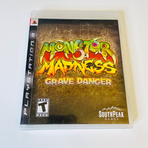 Monster Madness Grave Danger (Sony PlayStation 3, PS3) CIB, Complete, VG