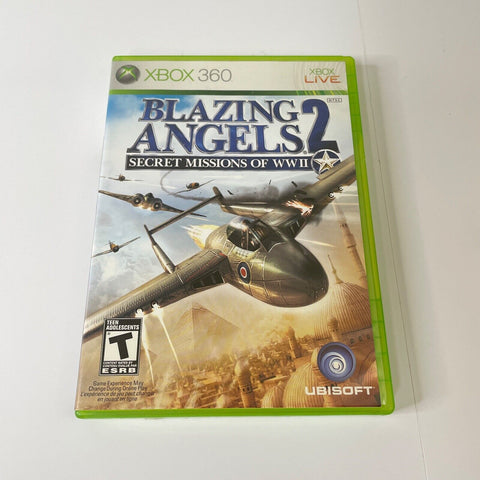 Blazing Angels 2: Secret Missions of WWII Microsoft Xbox 360 Disc Surface As New