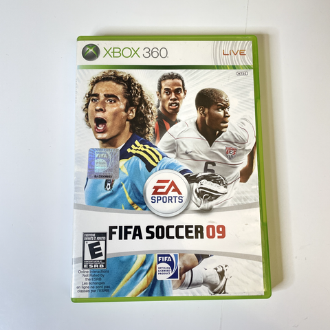 Xbox 360 FIFA Soccer 09  - Xbox 360, CIB, Complete, Disc Surface Is As New!