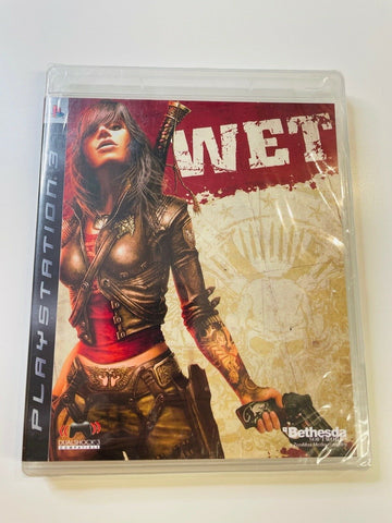 Wet PS3 Sony PlayStation 3, 2009) Brand New Sealed! Very Rare!