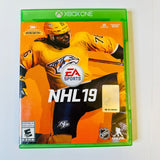 NHL 19 -  Microsoft Xbox One, CIB, Complete, VG