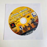 Star Wars The Clone Wars  (Sony PlayStation 2, 2002) PS2 Disc Surface Is As New