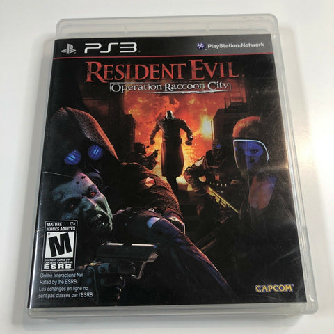 Resident Evil: Operation Raccoon City (Sony PlayStation 3), PS3, Complete CIB VG
