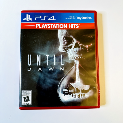 Until Dawn PS4 Video Game Sony (Playstation 4) CIB, Complete, VG