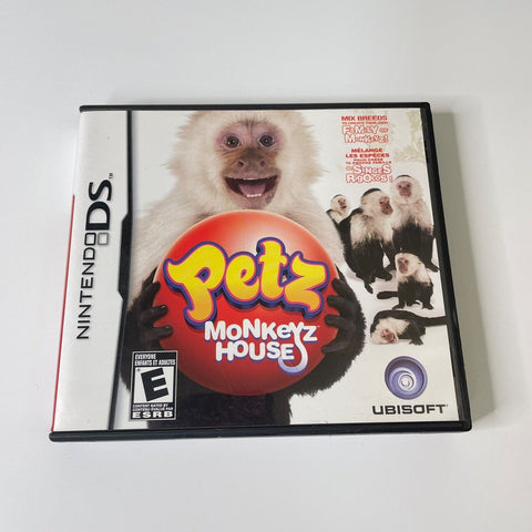 Petz: Monkeyz House (Nintendo DS, 2008) CIB, Complete, As New!