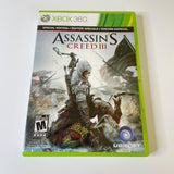 Assassins Creed III 3 Special Edition (Microsoft Xbox 360) CIB, Discs As New