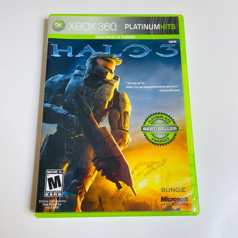 Halo 3 (Xbox 360, 2007) CIB, Complete, VG