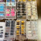 Huge Lot Few Thousand  Plane and Design  Nail Tips False