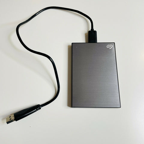 Seagate Backup Plus Slim 1TB USB 3.0 Portable External Hard Drive - Graphite