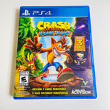 Crash Bandicoot: N. Sane Trilogy (PlayStation 4, 2017) CIB, Complete, VG