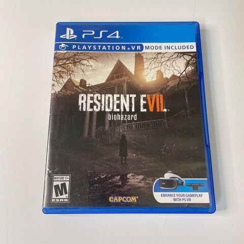Resident Evil 7 Biohazard (PlayStation 4, 2017) VR Mode Included