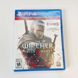 Witcher 3: Wild Hunt With Map(PlayStation 4, PS4, 2015)