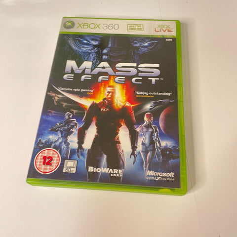 Mass Effect (Microsoft Xbox 360) CIB, Complete, Disc Surface Is As New!