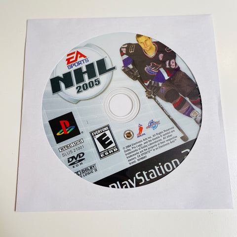 NHL 2005 (Sony PlayStation 2, 2004) PS2, Disc Surface Is As New!