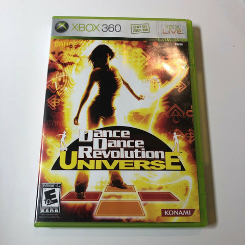 Dance Dance Revolution: Universe (Microsoft Xbox 360, 2007) Complete, VG