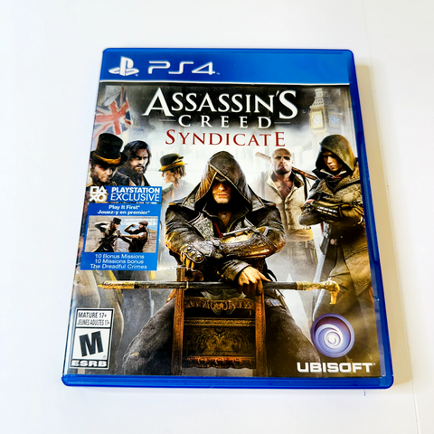 Assassin's Creed: Syndicate (Sony PS4 Playstation 4, 2015) PS4