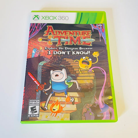 Adventure Time: Explore the Dungeon Because I Don't Know - Xbox 360 Disc As New!