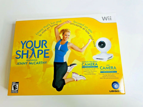 Your Shape: Featuring Jenny McCarthy (Nintendo Wii, 2009) with Camera