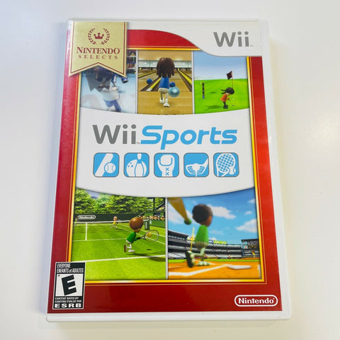 Wii Sports Nintendo Selects Nintendo Wii 2006 Video Game, CIB, Complete, VG