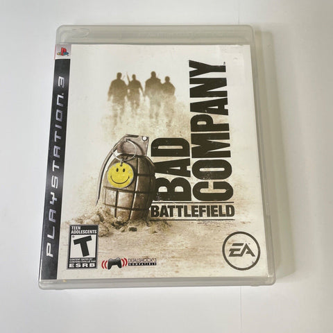 Battlefield: Bad Company  (Sony PlayStation 3, 2008 ) PS3, CIB, Complete, VG