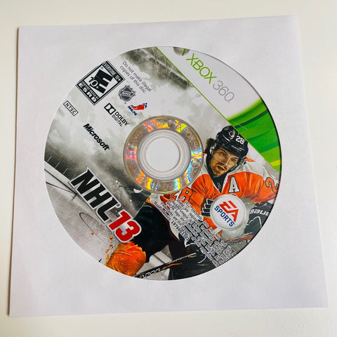 NHL 13 (Microsoft Xbox 360, 2012) Disc Is Nearly Mint!