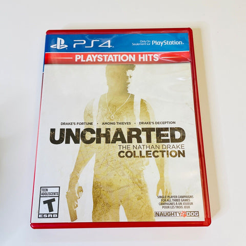 Uncharted The Nathan Drake Collection (Sony PlayStation 4, PS4) CIB, Complete VG