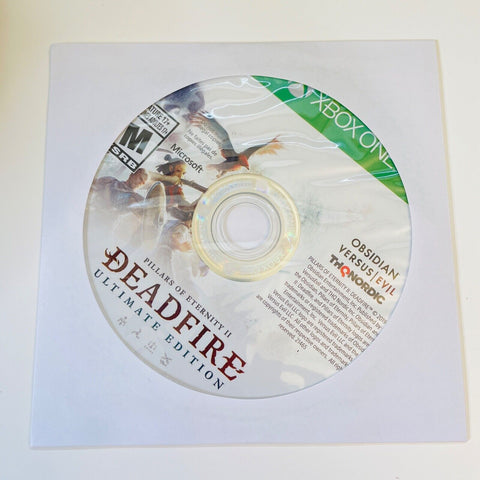 Pillars of Eternity II Deadfire: Ultimate Edition (Xbox One XB1) Disc