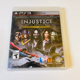 Injustice: Gods Among Us [Ultimate Edition)  (PS 3: 2013) CIB, Complete