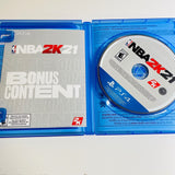 NBA 2k21 (Sony Playstation 4 / PS4, 2020) CIB, Complete, VG