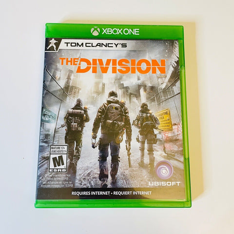 Tom Clancy's The Division (Microsoft Xbox One, 2016) CIB, Complete with DLC, VG