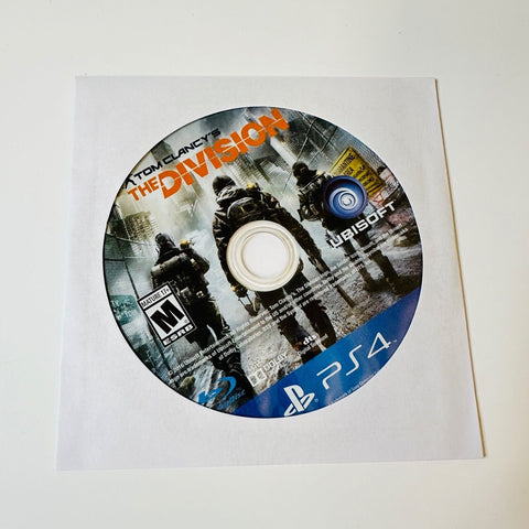 Tom Clancy's The Division (PlayStation 4, 2016) Disc
