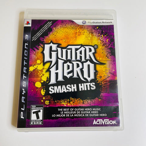 Guitar Hero: Smash Hits (Sony PlayStation 3) PS3 CIB, Complete, VG