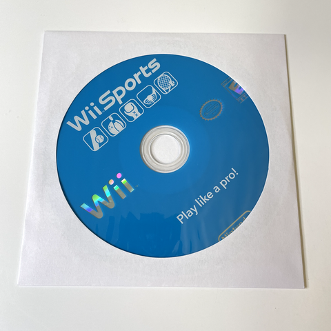 Wii Sports (Nintendo Wii, 2006) Disc Surface Is As New!