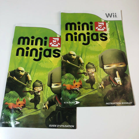 Mini Ninjas (Wii, 2007) Manual Only, No Game!