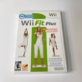 Wii Fit Plus (Wii, 2009) CIB, Complete, Disc Surface Is As New!