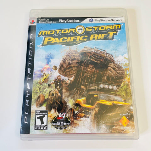 MotorStorm: Pacific Rift (Sony PlayStation 3, 2008) PS3 CIB, Complete, VG