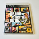 Grand Theft Auto V (PlayStation 3, PS3 2013) Complete CIB With Map VG