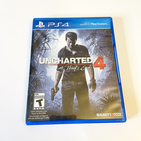 Uncharted 4: A Thief's End (Sony PlayStation 4, 2016) PS4